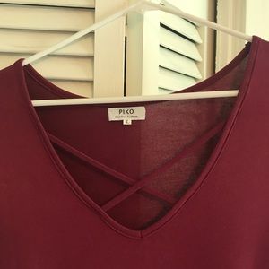 Pink Dress- Maroon